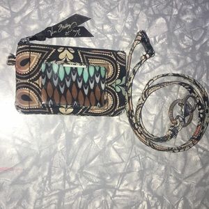 Vera Bradley Lanyard and Coin License Pouch